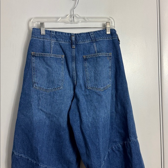 Anthropologie Pilcro Full-Length Relaxed Barrel Jeans Size 28 - Picture 8 of 11